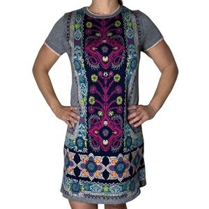 Anthropologie Akron + Kim Colorful Dress